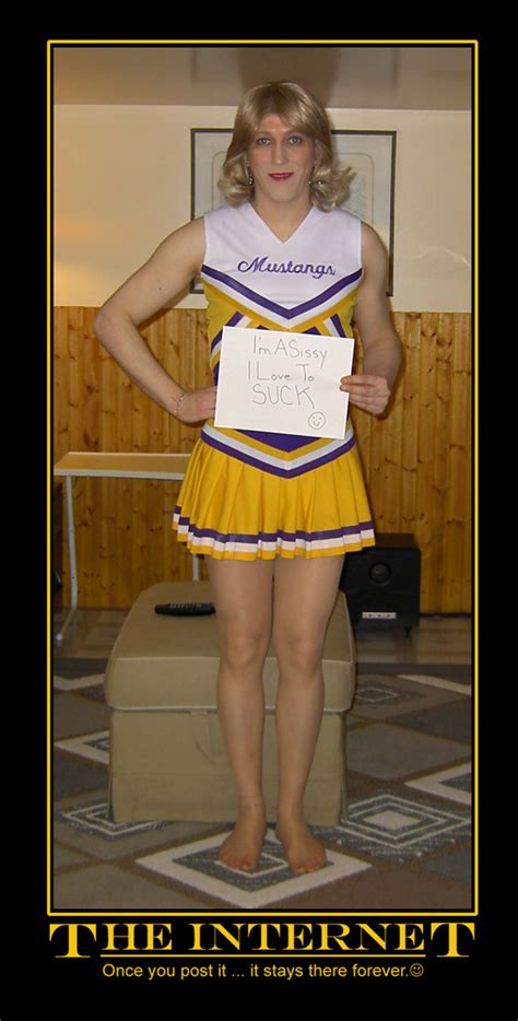 internet cheerleader sissy costume sign forever funny pictures and best jokes