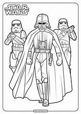 Darth Stormtrooper Galaxias Guerra Coloringoo Maul Yoda sketch template