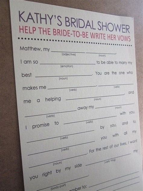 creative bridal shower games bridal shower party wedding bridal