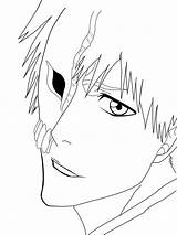 Ichigo Coloring Bleach Pages Anime Lineart Boy Kurosaki Sad Para Colorir Color Girl Getcolorings Colorings Desenhos Deviantart Escolha Pasta Search sketch template