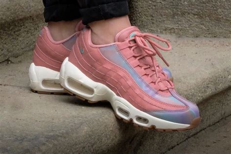 Nike Air Max 95 Goes Pink And Shiny For Women S Exclusive Nice Kicks