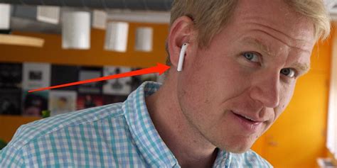 A Regular Guy Tests Out Apples Wireless Airpod Headphones Business