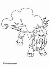 Pokemon Entei Coloring Pages Celebi Color Ponyta Deoxys Sheets Fire Coloriage Print Getdrawings Printable Hellokids Legendary Getcolorings Dessin Online Infernape sketch template