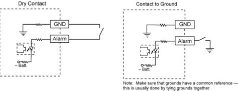 dry contact circuit diagram