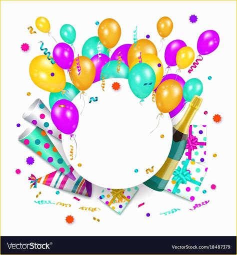 happy birthday poster template   birthday poster design template