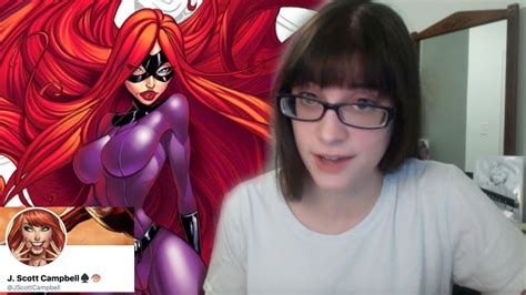 J Scott Campbell Responds To Tweet About Sexuality In Comics Youtube