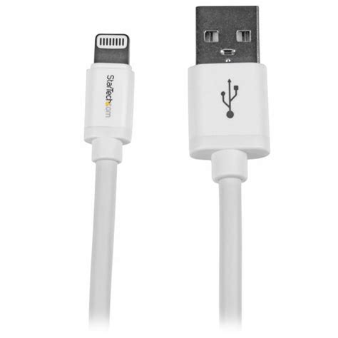 startechcom    ft usb  lightning cable long iphone ipad ipod charger cable