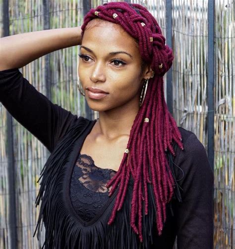 20 playful ways to wear yarn dreads pixie hairstyles goddess braids