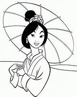 Mulan Characters Coloringhome sketch template