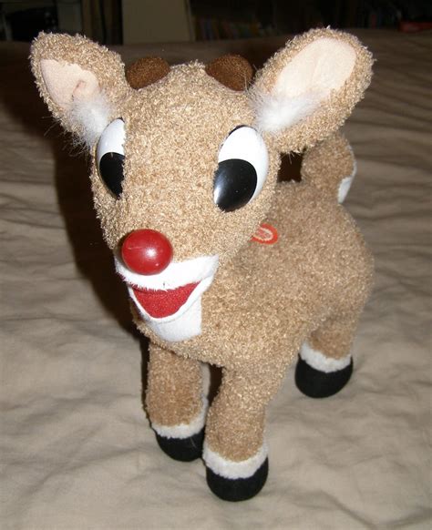 Singing Coyne Rudolph The Red Nosed Reindeer Anamatronic Christmas Toy