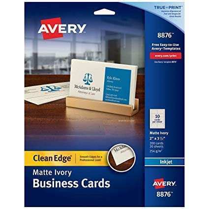 create  avery business card template   photoshop