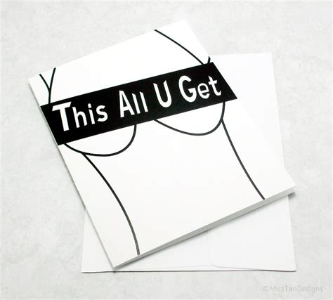 funny card this all you get full frontal by misstandesigns
