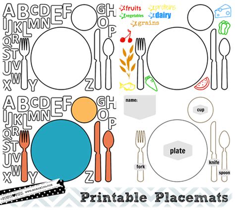 thanksgiving placemats  printable mamamiss