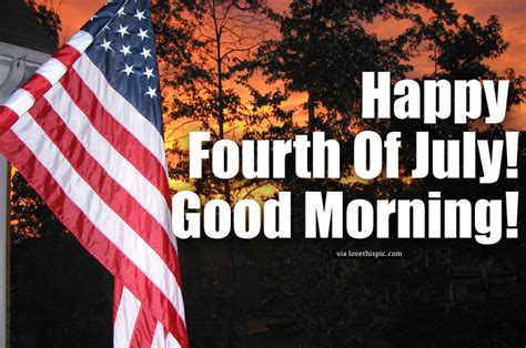american flag happy fourth  july good morning pictures   images  facebook