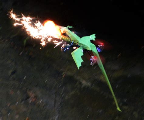 fire breathing dragon drone  steps  pictures instructables