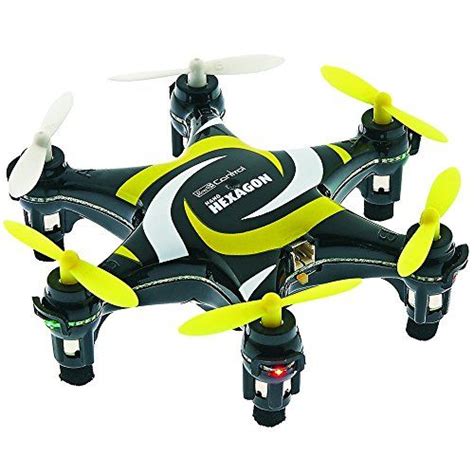 revell germany electric powered ghz radio controlled ready  fly nano hexagon drone black