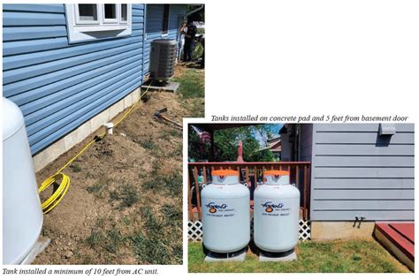 general guidelines  propane tank placement indoor comfort marketing