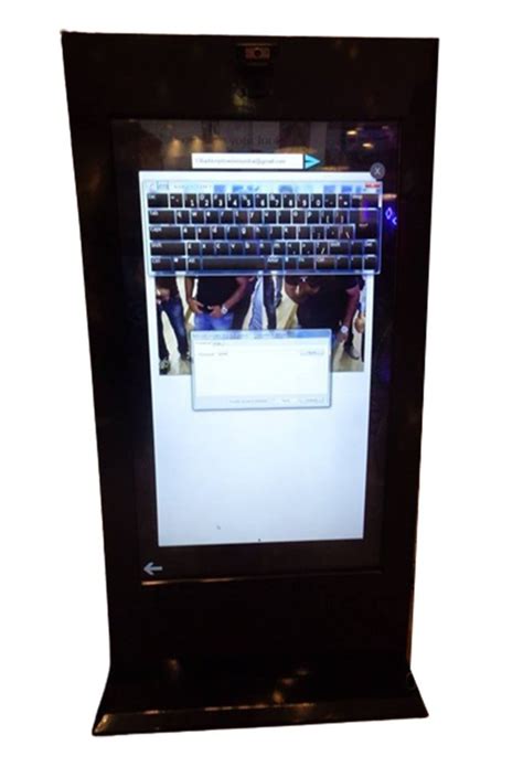 55inch touch screen information kiosk model name number acs 55 infk