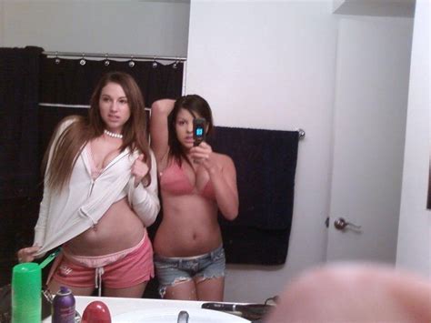 group of topless teens taking photos of themselves nude amateur girls