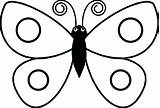 Butterfly Coloring Pages Preschool Colouring Color Printable Getcolorings sketch template