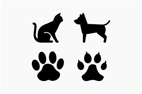 dog  cat paw print graphic  berridesign creative fabrica