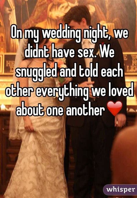 brides confess what happened on their wedding night wow gallery