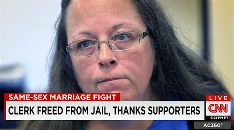 Kim Davis Is Out Of Jail And I Want To Punch Her In The