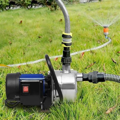 hp shallow  sump pump stainless booster pump lawn water pump electric water transfer home