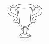 Trophy Coloring Outline Award Father Dad Clipart Colouring Fathers Pages Crafts Template Printable Medal Grandfather Easy Oscar Tropy Cards Clipground sketch template