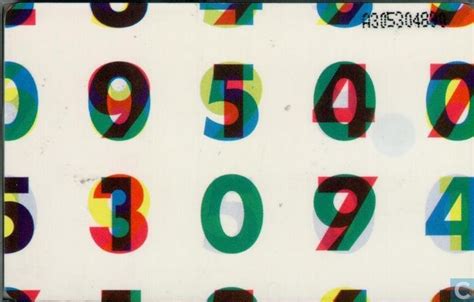 numbers  multicolored    shapes