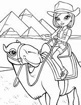 Frank Lisa Pages Coloring Printable Cowgirl Girl A4 Book Egypt Animal Camel Colouring Kids Cartoon Pyramid Sample Color Tiger Print sketch template