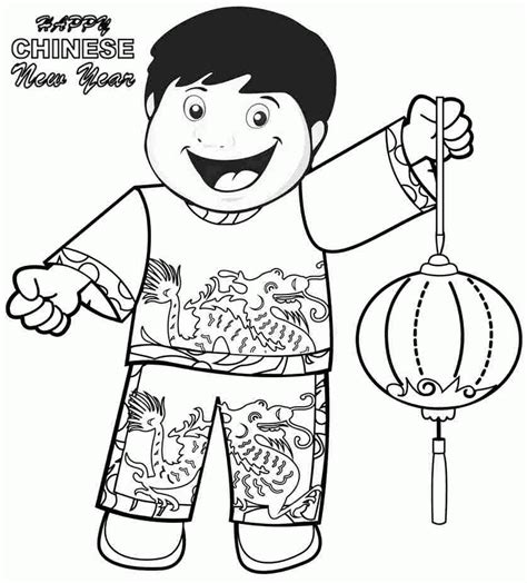 chinese  year coloring pages  coloring pages  kids