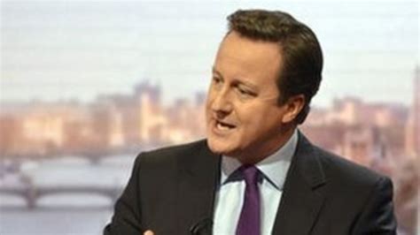David Cameron Cheap Borrowing The Priority Bbc News