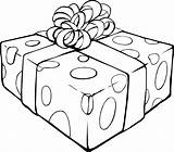 Coloring Gift Clipart Popular sketch template