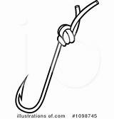 Hook Clipart Fishing Hooks Coloring Royalty Illustration Clip Fish Line Outline Lal Perera Clipground Webstockreview Bass Categories Clipartpanda sketch template