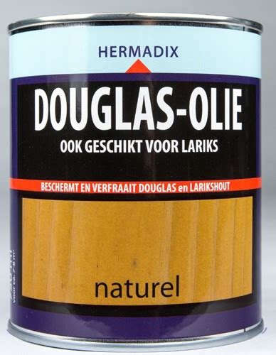 hermadix douglas olie transparant naturel blik  liter bij buitengoed