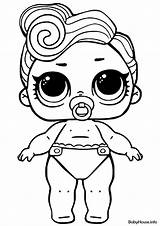 Lol Coloring Pages Doll Baby Printable Lil Dolls Sisters Sheets Surprise Kids Print Color Series Coloringfolder Getcolorings Waves Category Quality sketch template