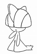 Coloring Pages Gallade Getcolorings Pokemon Printable sketch template