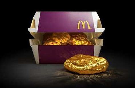 mcdonald s japan is giving away an 18 karat gold chicken nugget metro news