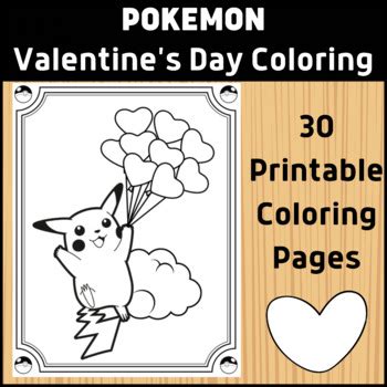 pokemon valentines day coloring sheets   classy classroom vip