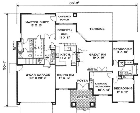 amazing single story floor plans  open floor plan home building plans