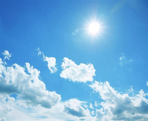 blue sky  sun photograph  bgfoto pixels