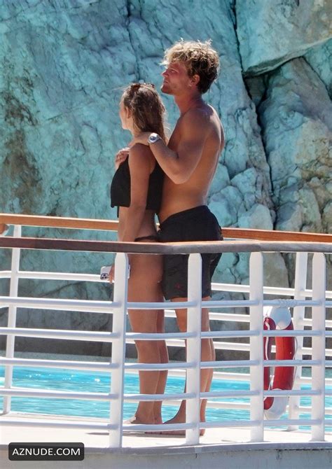 Tiffany Watson Kissing A Mystery Man At Hotel Du Cap Eden