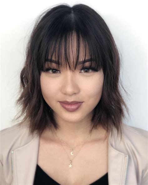 Hairstyle Trends 27 Sexiest Wispy Bangs You Need To Try This Year