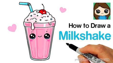 milkshake kawaii para colorir imagen para colorear