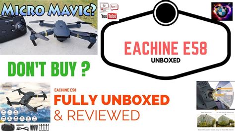 eachine   mavic pro unboxed reviewed  fpv drone youtube