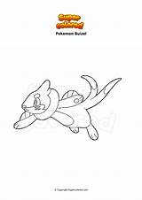Pokemon Ausmalbild Ditto Colorare Disegno Supercolored Alola Graveler Buizel Milotic sketch template