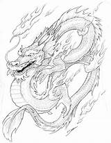 Dragon Chinese Coloring Pages Drawing Printable Dragons Kids Drawings Pencil Year Colouring Adult Asian Adults Head Deviantart Bestcoloringpagesforkids Clipart Print sketch template