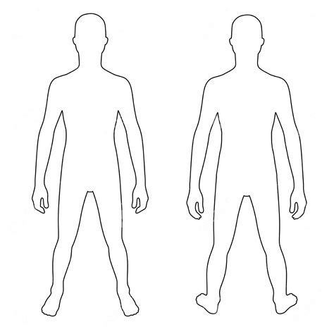 body outline png   cliparts  images  clipground