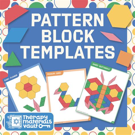 pattern block templates tmv